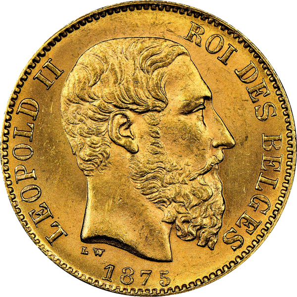 20 Francs Belgium Gold Coin (Circulated) - Buy Online at MintBuilder